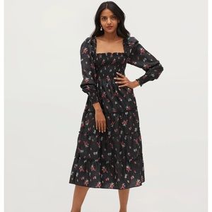 Hill House Home Naomi Nap Dress Ikat Floral
